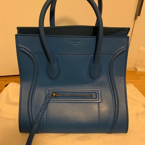 Authentic Celine Bag Royal Blue - Picture 7 of 7